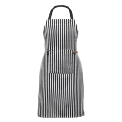 Tiseco Yinte schort 68 x 85 cm black