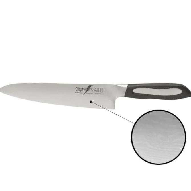 Tojiro Flash koksmes 24 cm 63-laags damaststaal