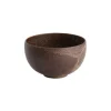 Tokyo design Iga Matte kom ø 13 cm keramiek donkerbruin