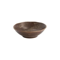 Tokyo design Iga Matte schaal ø 14,5 cm keramiek donkerbruin