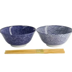 Tokyo Design Studio Nippon Blue Tayo Giftset Dots & Waves