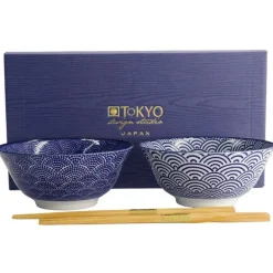 Tokyo Design Studio Nippon Blue Tayo Giftset Dots & Waves