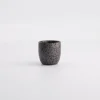 Tokyo design Tetsusabi Sake kop 50 ml keramiek zwart