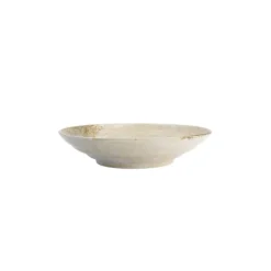 Tokyo design Yukishino diep bord ø 29 x 6 cm keramiek bruin wit