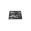 Tools2Cook onderzetter vierkant silicone Black Pepper