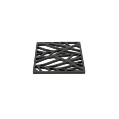 Tools2Cook onderzetter vierkant silicone Black Pepper