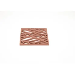 Tools2Cook onderzetter vierkant silicone Raspberry Pink