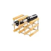 Traditional Wine Rack Co. wijnrek 39 x 33 cm donker hout