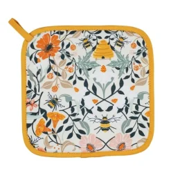 Ulster Weavers Bee Bloom pannenlap katoen