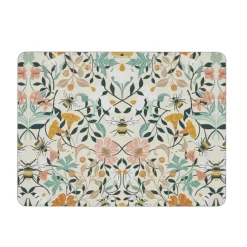 Ulster Weavers Bee Bloom placemat 29 x 21 cm 4 stuks