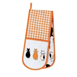 Ulster Weavers Cats In Waiting lange pannenlap katoen