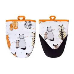 Ulster Weavers Cats In Waiting kleine magnetronwant katoen 2 stuk