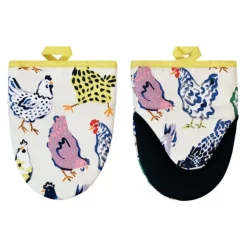 Ulster Weavers Chick Chicken kleine magnetronwant katoen 2 stuks