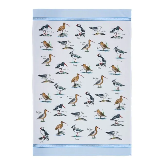 Ulster Weavers Coastal Birds theedoek katoen
