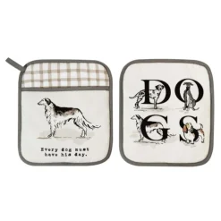 Ulster Weavers Country Dogs pannenlap katoen
