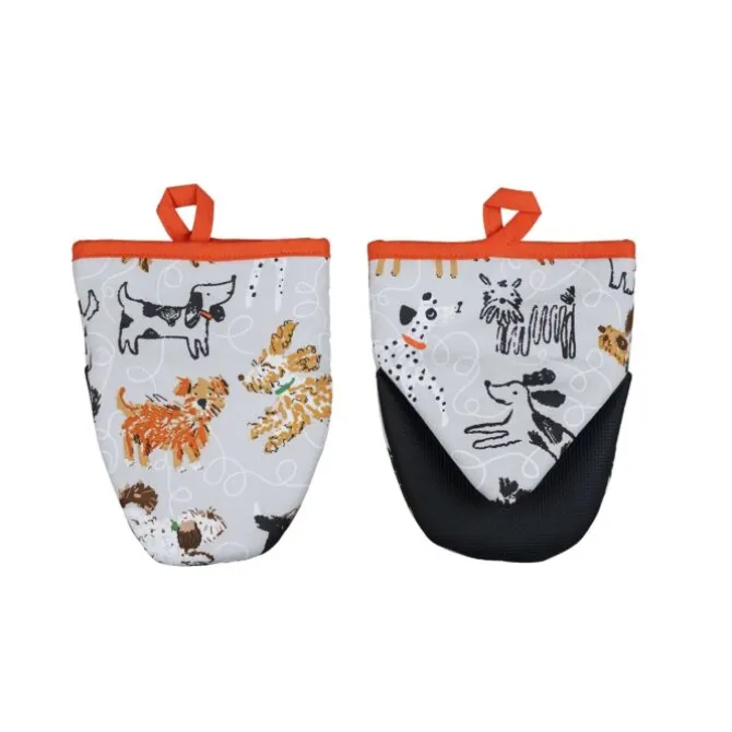 Ulster Weavers Dog Days kleine keukenwant katoen 2 stuks