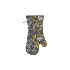 Ulster Weavers Finch & Flower ovenwant katoen blauw