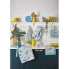 Ulster Weavers Kitty Cats ovenwant katoen blauw