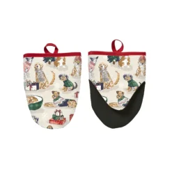 Ulster Weavers Merry Mutts kleine ovenwant katoen 2 stuks