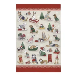 Ulster Weavers Merry Mutts theedoek katoen