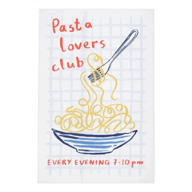 Ulster Weavers Pasta Lovers Club theedoek katoen