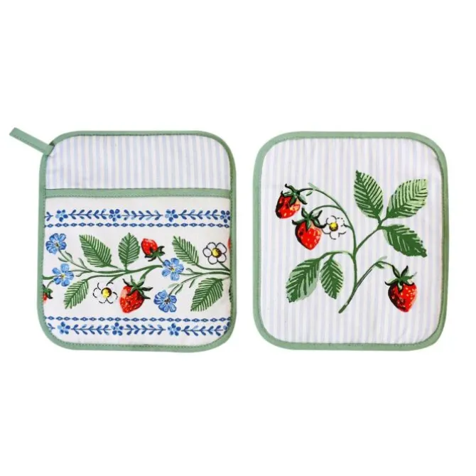 Ulster Weavers Strawberry Patch pannenlap katoen