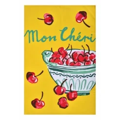 Ulster Weavers Summer Fruits Cheri theedoek katoen
