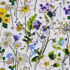 Ulster Weavers Wildflowers ovenwant katoen geel