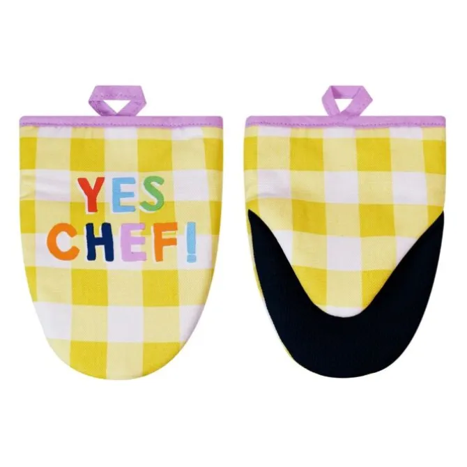 Ulster Weavers Yes Chef kleine magnetronwant katoen 2 stuks