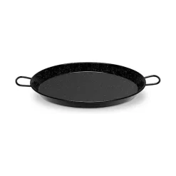 Vaello Esmaltada paellapan ø 34 cm plaatstaal zwart