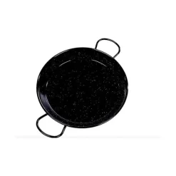 Vaello Esmaltada paellapan ø 34 cm plaatstaal zwart