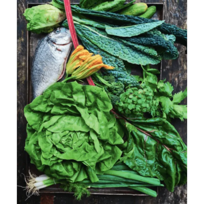 Veggies & Fish : ruim 80 visrecepten met groente in de hoofdrol