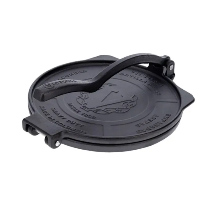 Victoria tortillapers ø 16,5 cm gietijzer zwart