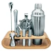Vin Bouquet cocktailset met houten standaard 10-delig