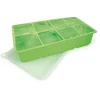 Vin Bouquet ijsblokjesvorm 8 blokken silicone groen