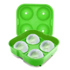 Vin Bouquet ijsblokjesvorm 4 ballen silicone groen