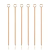 Viski cocktailprikkers Copper 6 stuks