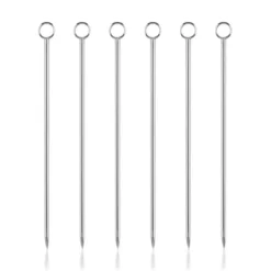 Viski cocktailprikkers Stainless Steel 6 stuks