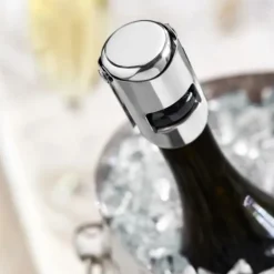 Viski Heavyweight champagnestop Stainless Steel