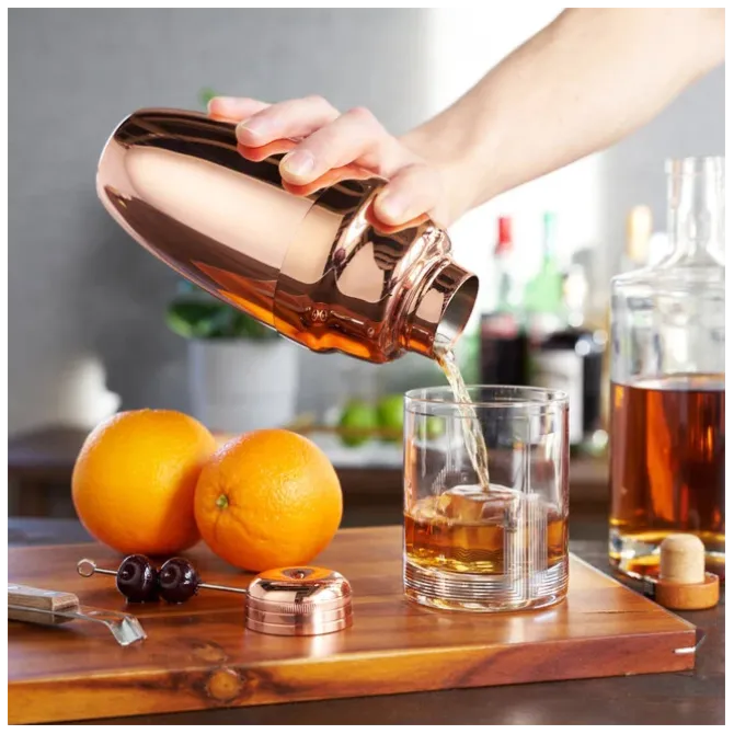 Viski Heavyweight cocktailshaker Copper