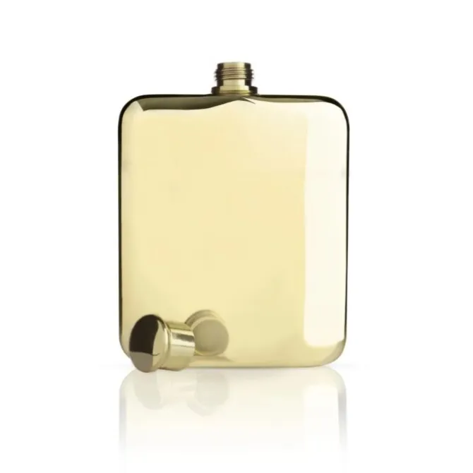 Viski heupflacon Gold