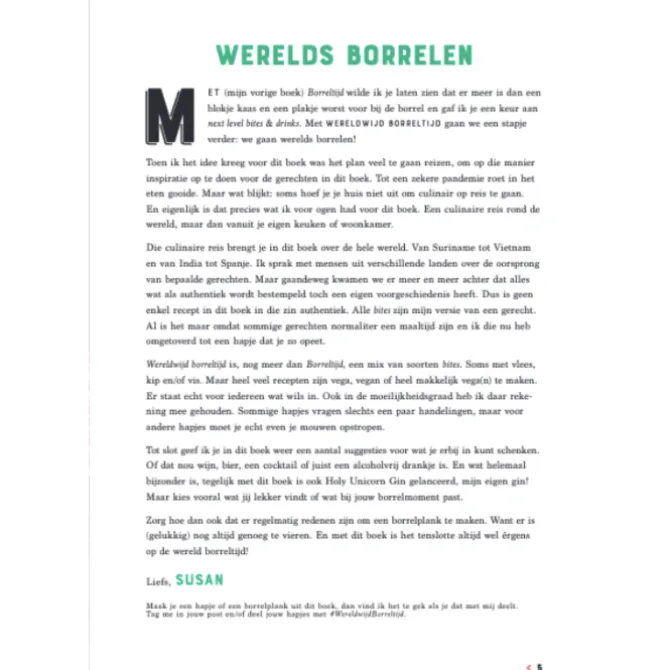 Wereldwijd borreltijd