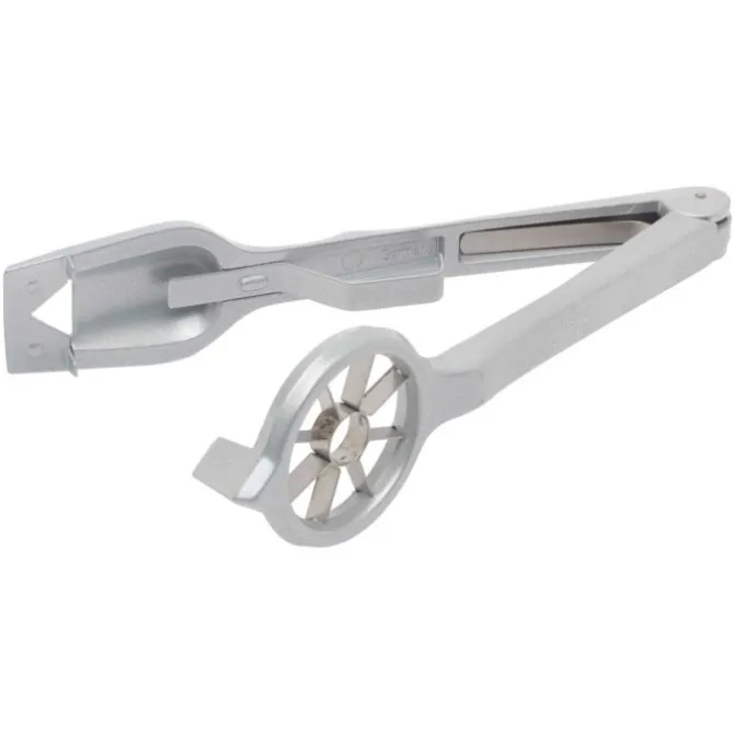 Westmark radijsroosjessnijder 18 cm rvs grijs