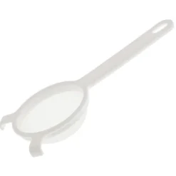 Westmark theezeef ø 8 cm kunststof wit