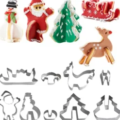 Westmark uitsteekvorm kerst rvs 5-delig