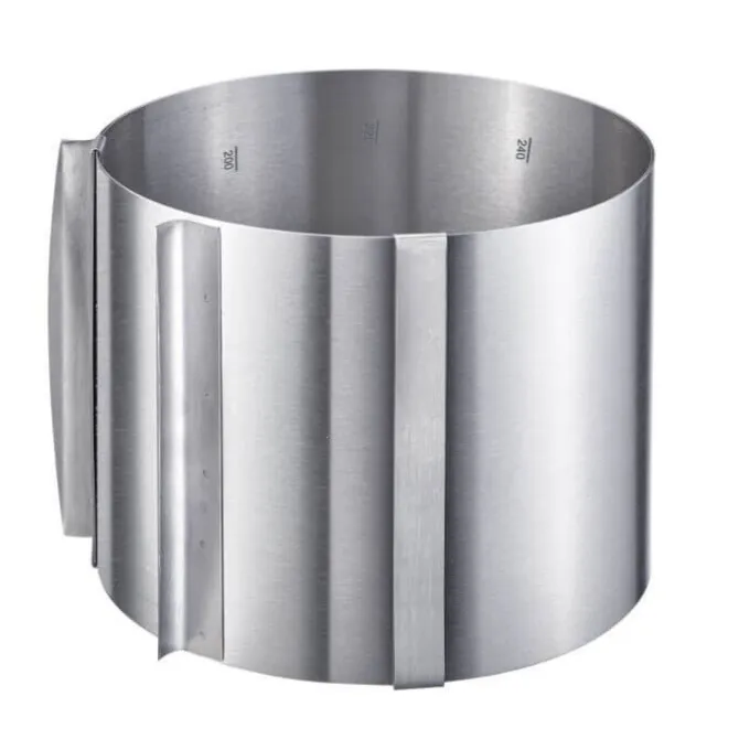 Westmark verstelbare hoge taartvorm 16 - 30 cm rvs