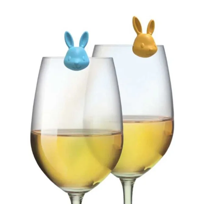 Winkee Bunny Glass markers silicone 8 stuks
