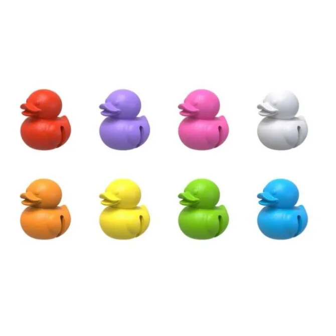 Winkee Duck Glass markers silicone 8-delig