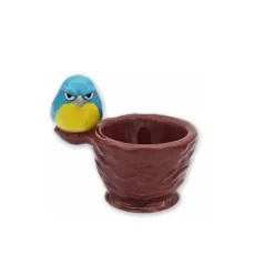 Winkee Grumpy Bird Boris eierdop keramiek