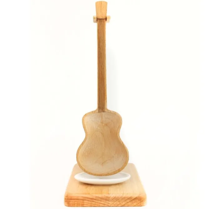 Winkee Guitar Cooking Spoon with Hanger